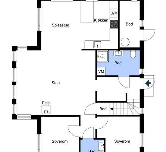 Med Fjellutsikt Til Nydelig