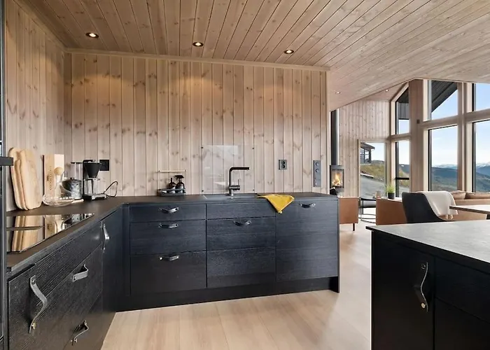 Med Fjellutsikt Til Nydelig 度假居