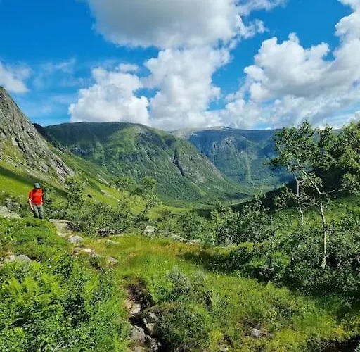 Med Fjellutsikt Til Nydelig 度假居
